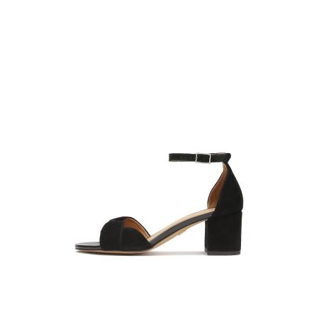 Kazar Kazar Sandalen met riem zwart