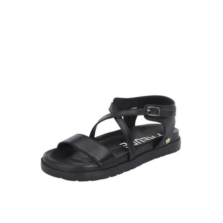 FREUDE Sandalen met riem AMELINE zwart / wit
