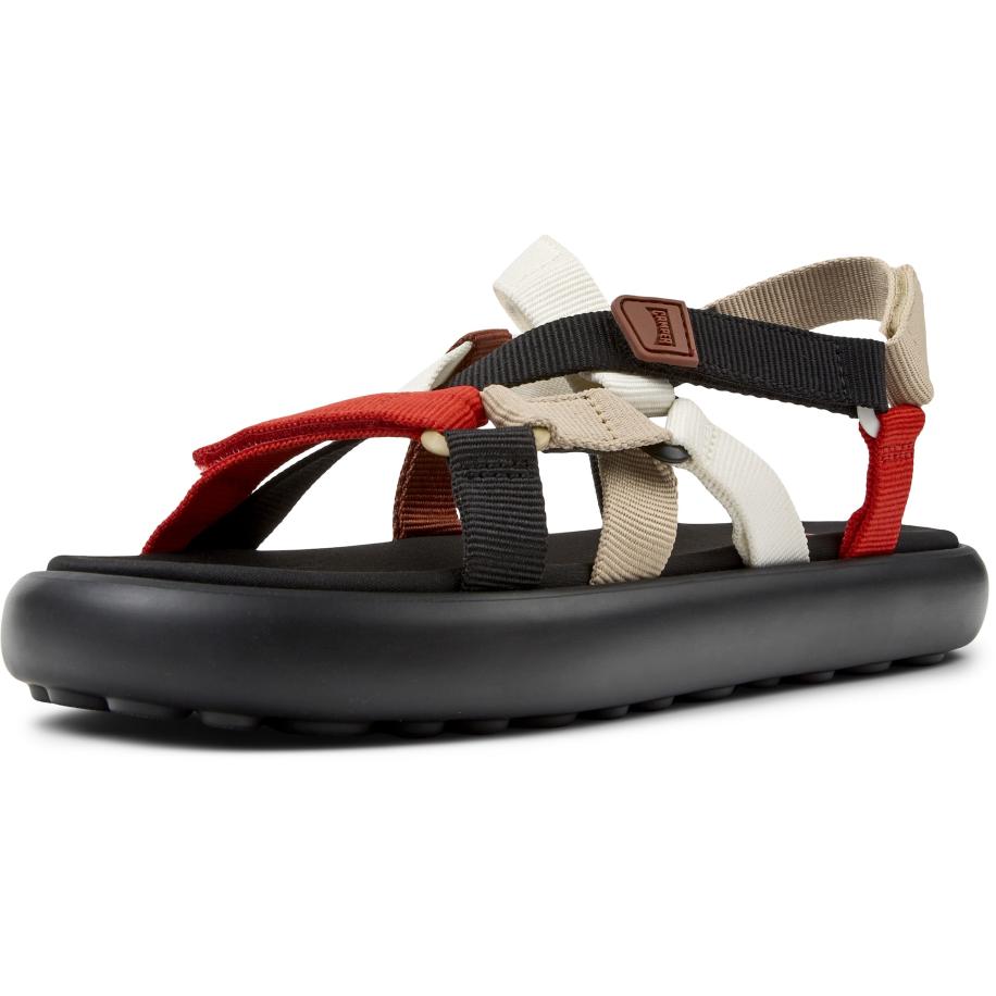 Camper CAMPER Sandalen Pelotas Flota beige / rood / zwart / wit -