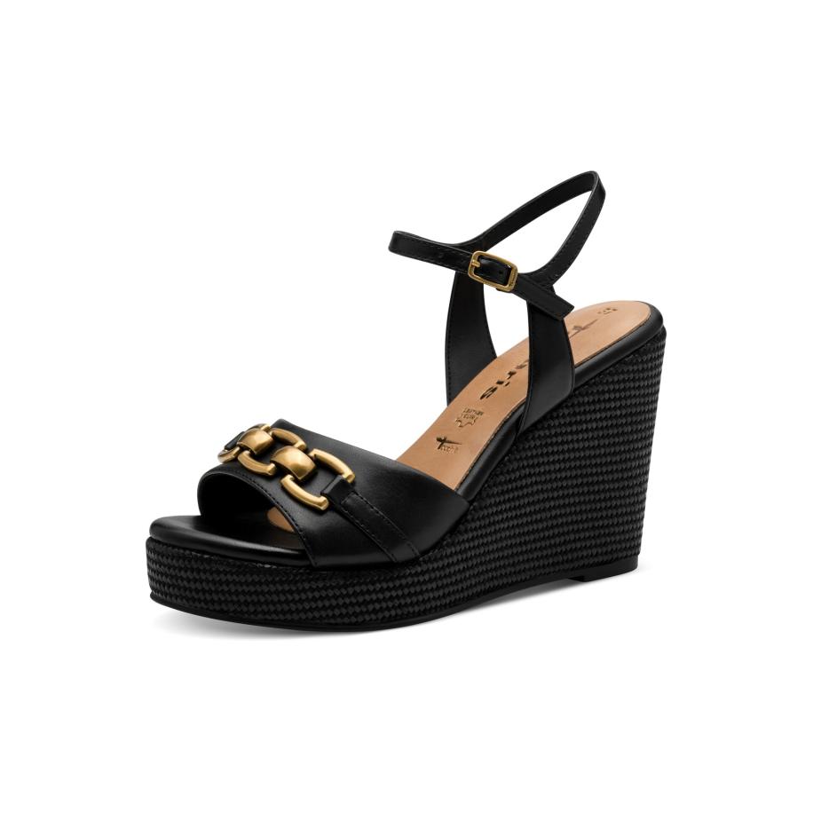 Tamaris Tamaris Sandaal goud / zwart -