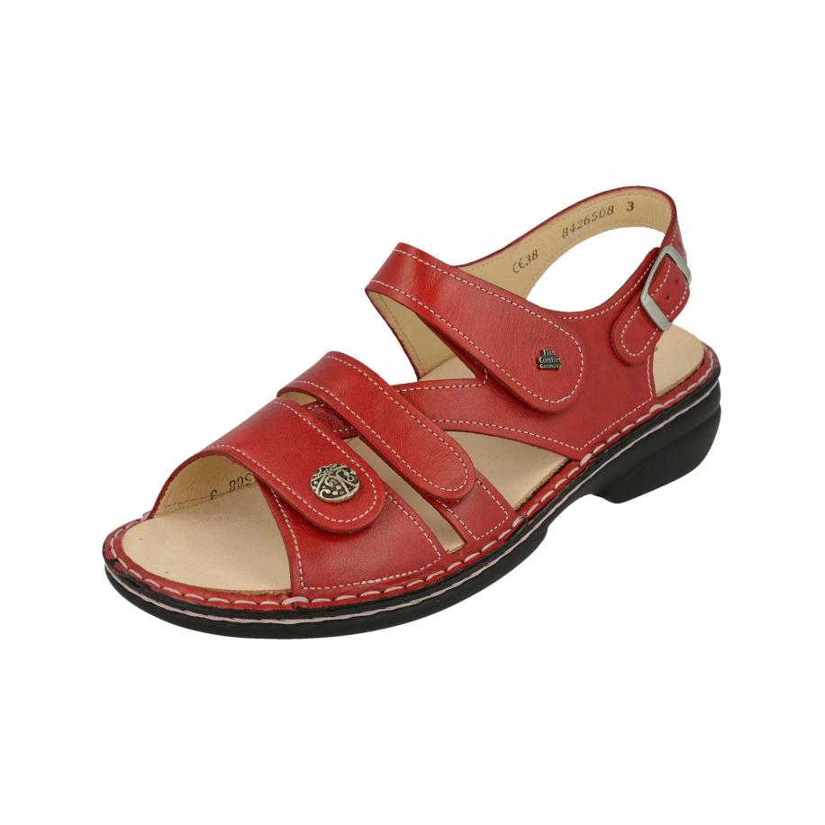 Finn Comfort Finn Comfort Sandaal Gomera rood -