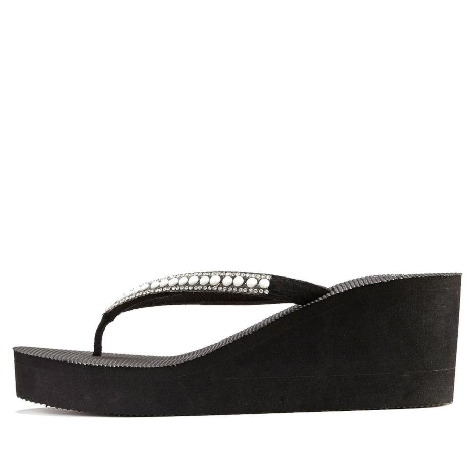 Lascana LASCANA Teenslipper zwart -