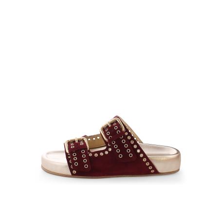 Kennel & Schmenger Kennel & Schmenger Muiltjes Soda donkerrood