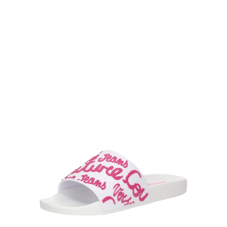 Versace Versace Jeans Couture Muiltjes pink / wit -