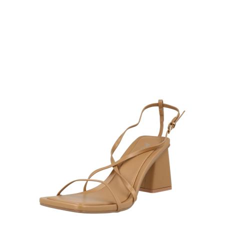 Nasty Gal Nasty Gal Sandalen met riem bruin
