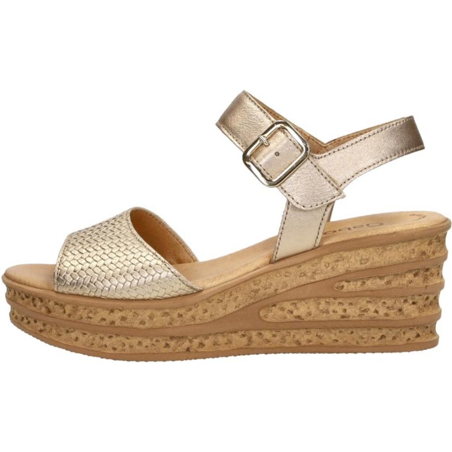 Gabor - Sandalen Hak Goud