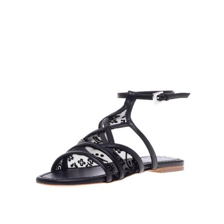 Baldinini BALDININI Sandalen met riem zwart