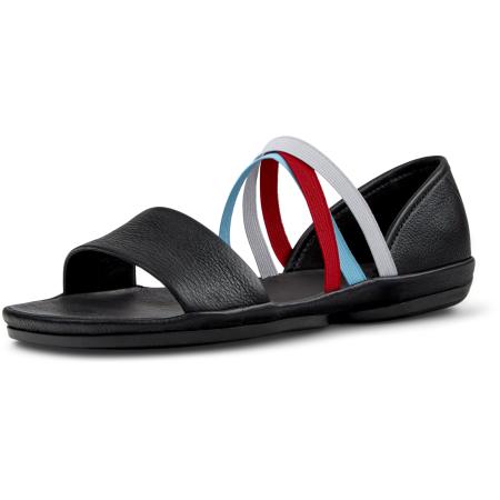 Camper CAMPER Sandalen met riem Twins lichtblauw / bloedrood / zwart / wit