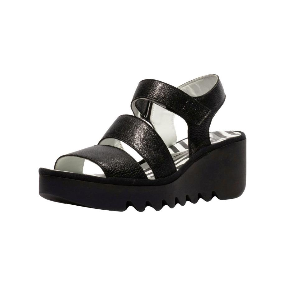 Fly London FLY LONDON Sandalen met riem zwart -