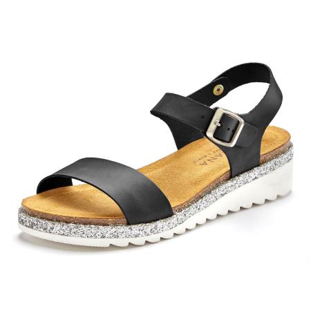 Lascana LASCANA Sandaal zwart / zilver