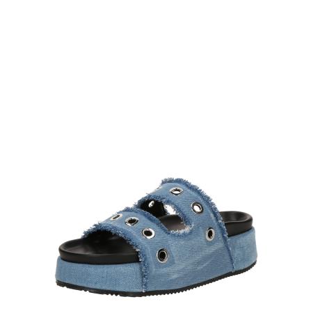 INUIKII INUIKII Muiltjes JEANS STUDS blauw denim