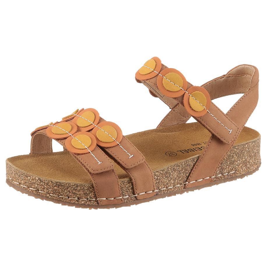 Josef Seibel JOSEF SEIBEL Sandalen met riem karamel / mosterd / oranje -