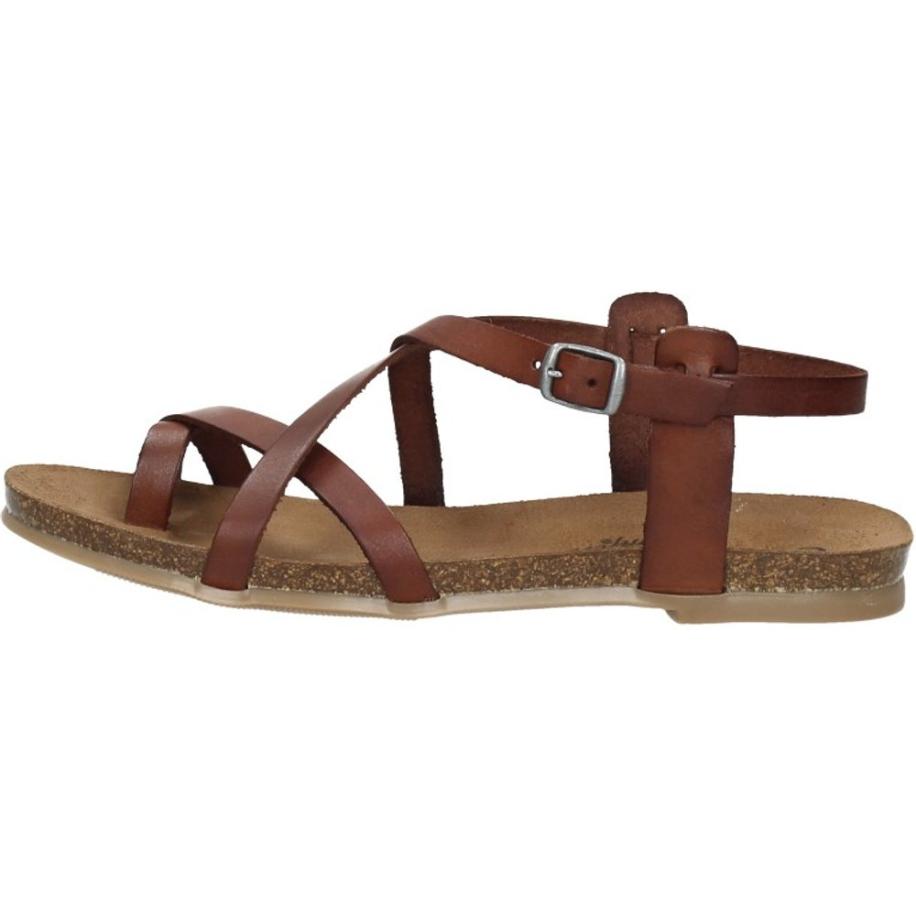 Cosmos - Sandalen Plat Bruin