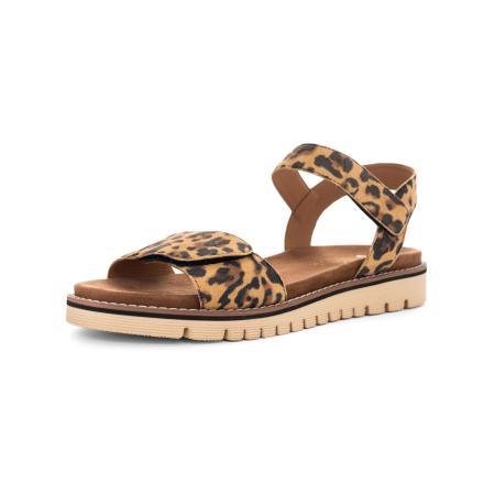 Ara ARA Sandalen met riem chocoladebruin / lichtbruin / zwart
