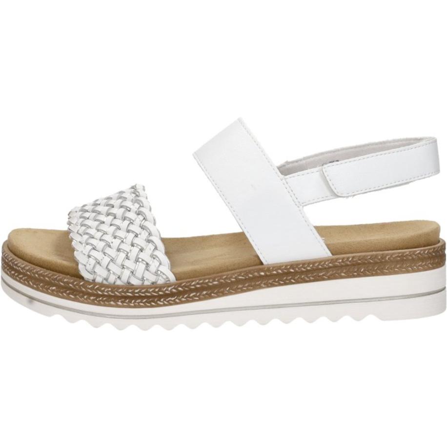 Remonte - Sandalen Plat Wit