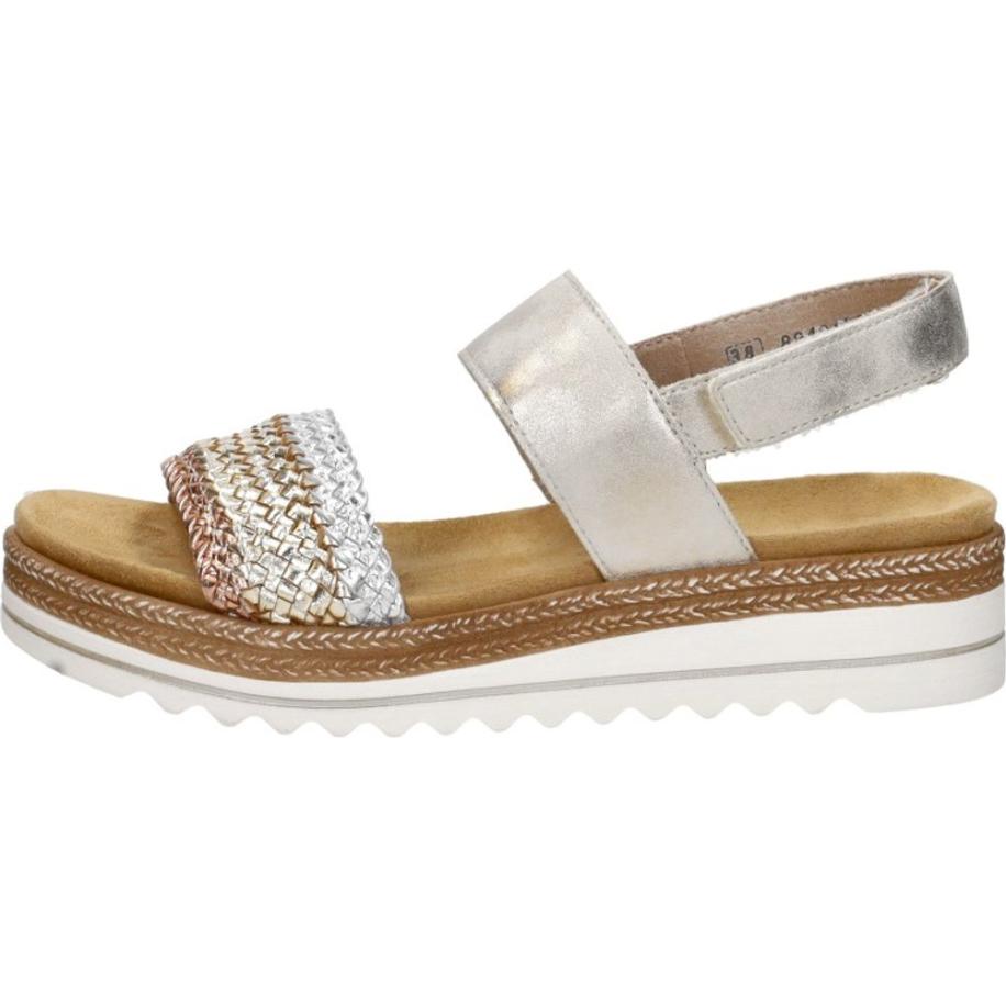Remonte - Sandalen Plat Goud