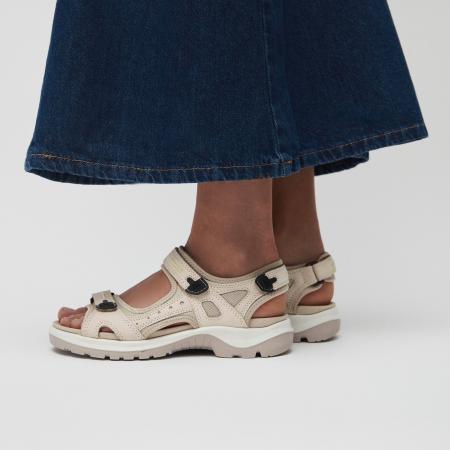 Ecco Offroad Sandalen beige Nubuck