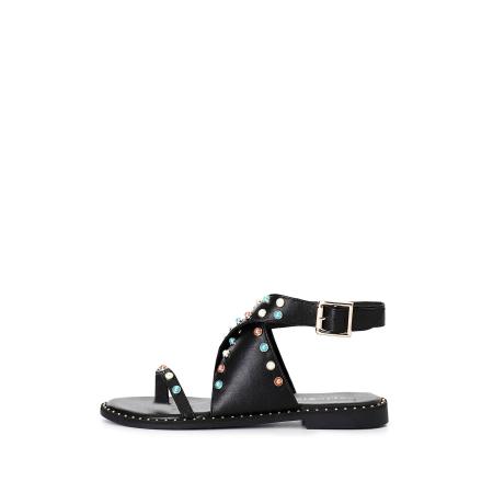 CAFèNOIR CAFè NOIR Sandalen met riem zwart
