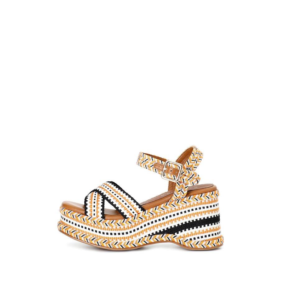 CAFèNOIR CAFè NOIR Sandaal gemengde kleuren / oranje -