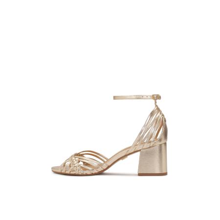 Kazar Sandalen met riem goud