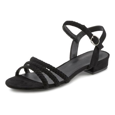 Lascana LASCANA Sandalen met riem zwart