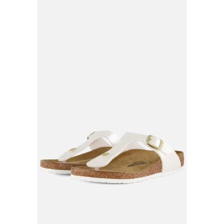 Birkenstock Gizeh Slippers wit Synthetisch