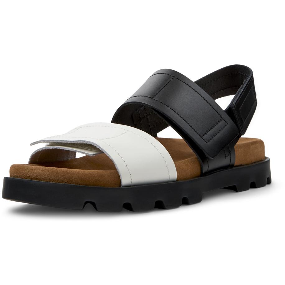 Camper CAMPER Sandaal Brutus zwart / wit -