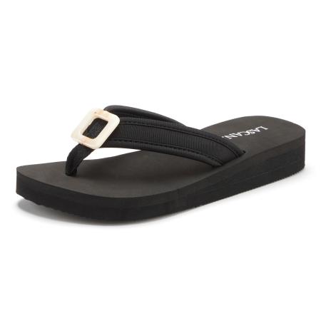 Lascana LASCANA Muiltjes zwart / wit