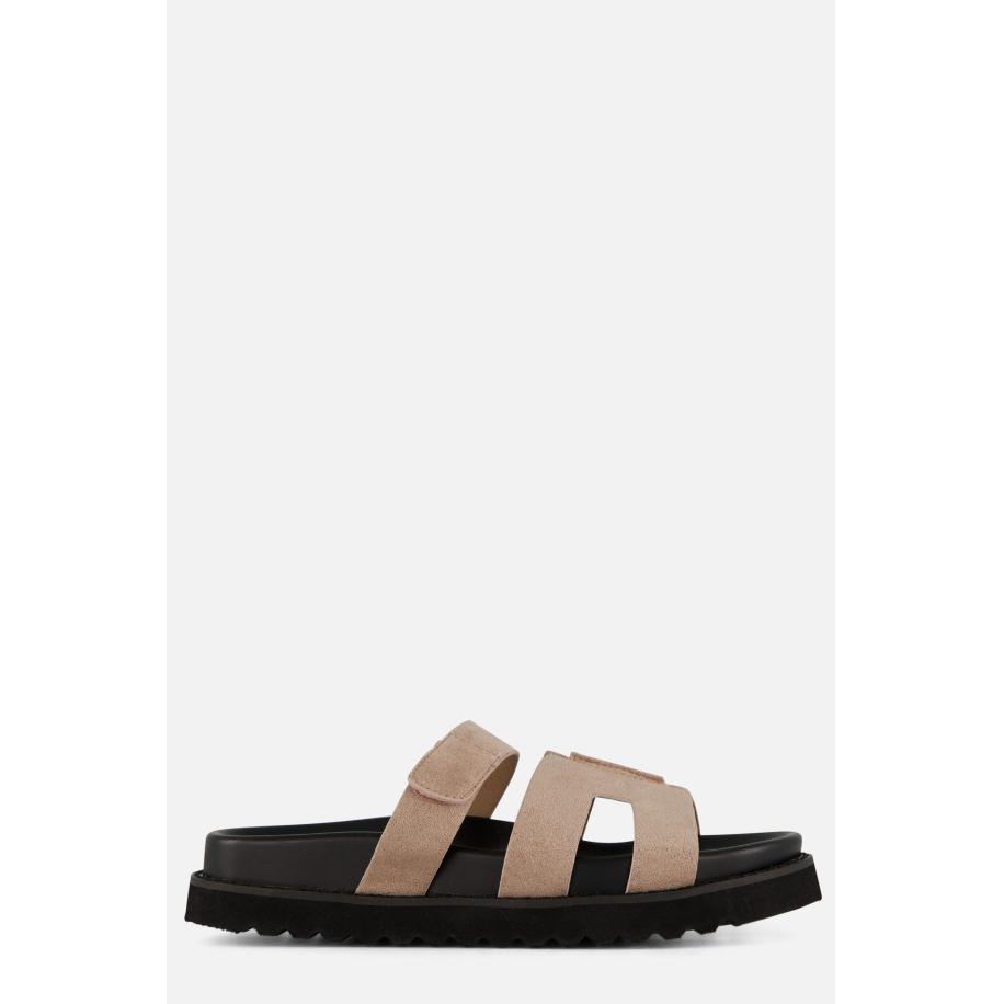 Ann Rocks Sandalen taupe Pu Bruin