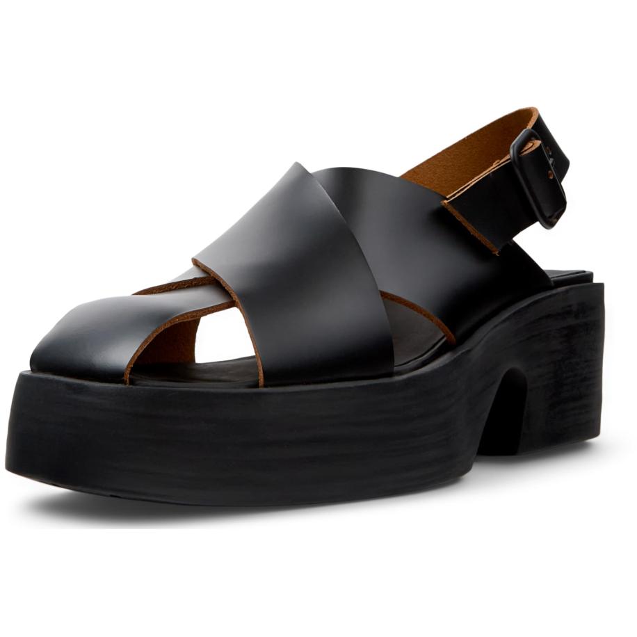 Camper CAMPER Sandalen met riem Billie zwart -