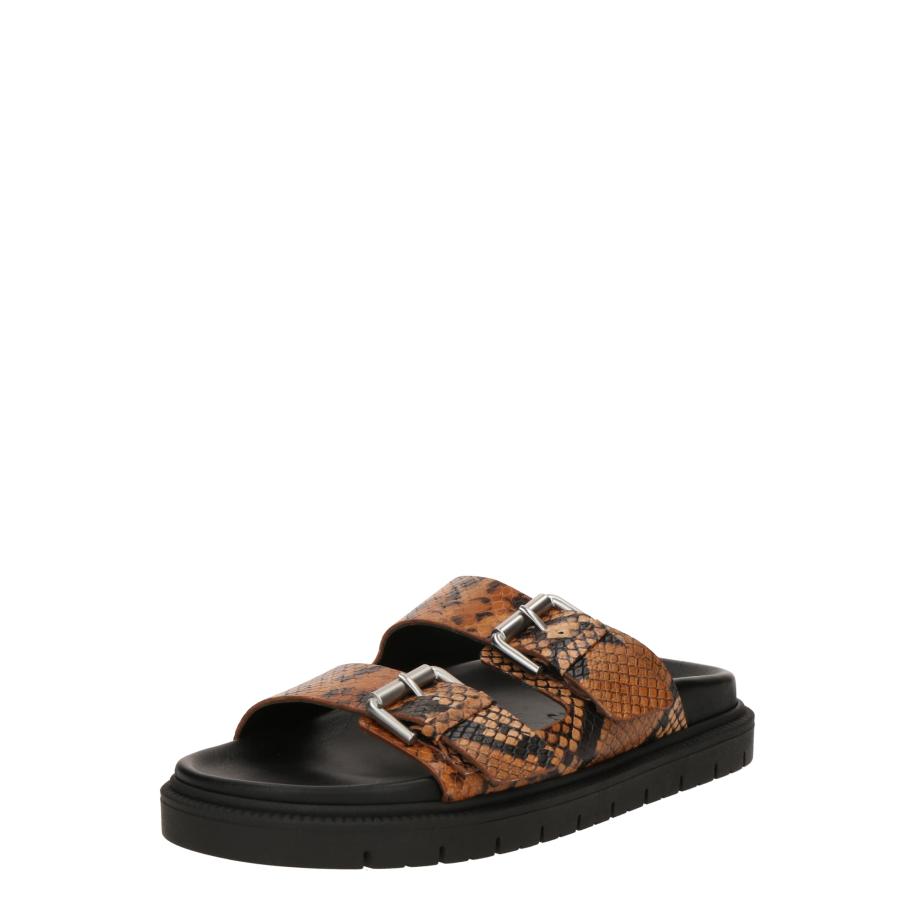 Copenhagen Studios Copenhagen Studios Muiltjes bruin / zwart -