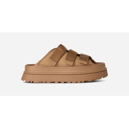 UGG® GoldenGlow-slipper in Dark Sand, Maat 37, Synthetisch