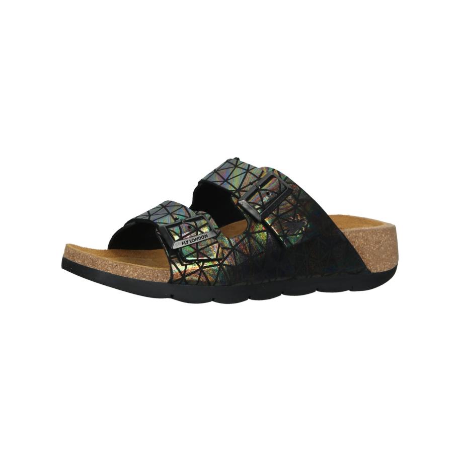Fly London FLY LONDON Muiltjes zwart -