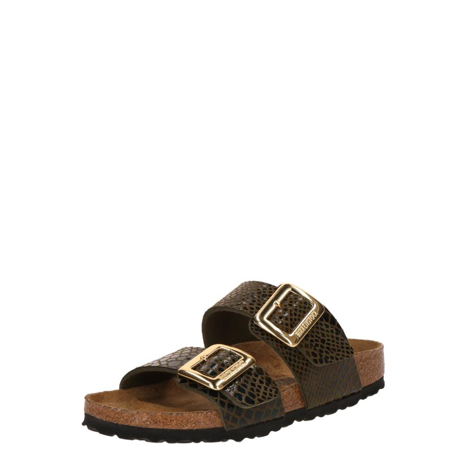 Birkenstock BIRKENSTOCK Muiltjes Sydney bruin / zwart -