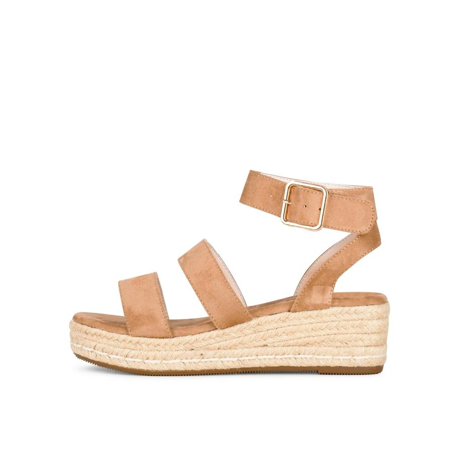 Posh POSH by Poelman Sandalen met riem June beige -