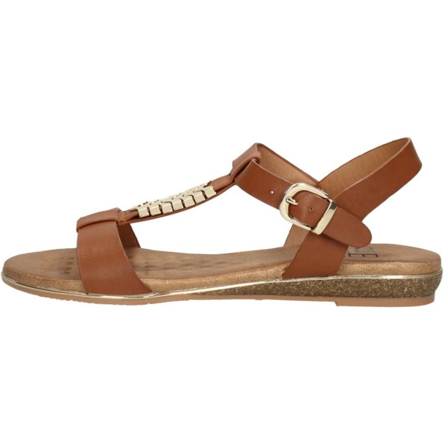 Sub55 - Sandalen Plat Bruin