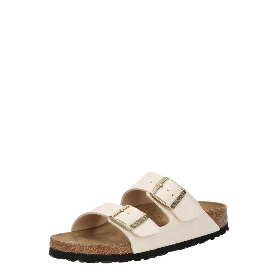 Birkenstock BIRKENSTOCK Muiltjes Arizona crème / wolwit -