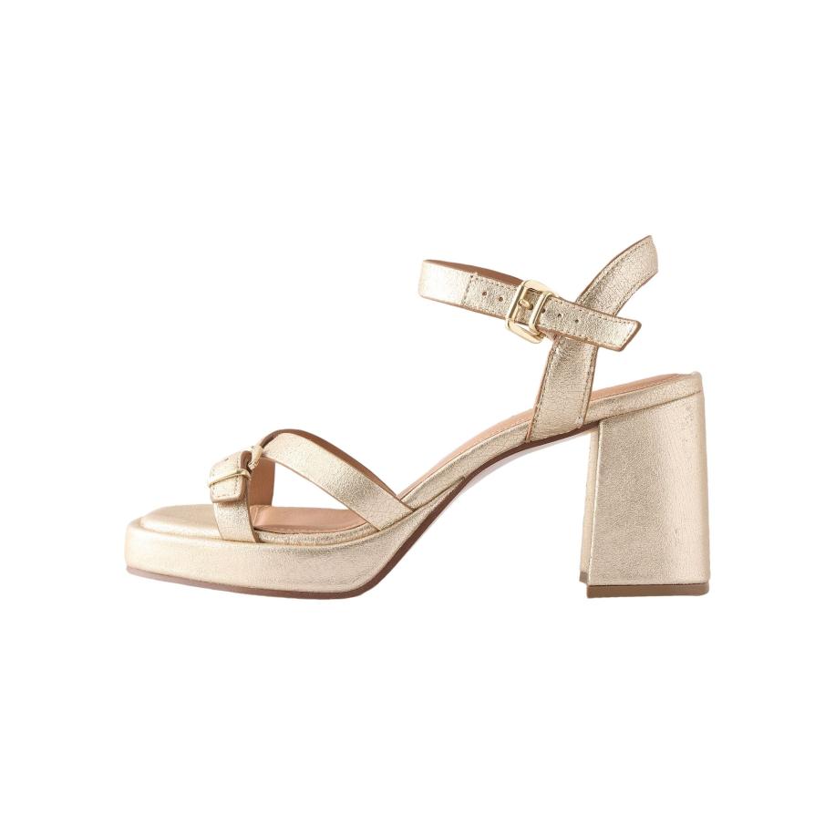 Next Next Sandalen met riem goud -