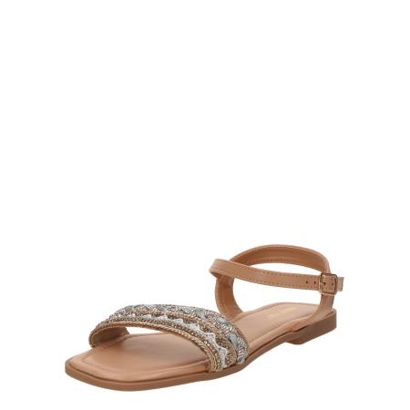 ABOUT YOU ABOUT YOU Sandalen met riem Mathilda bruin / grijs