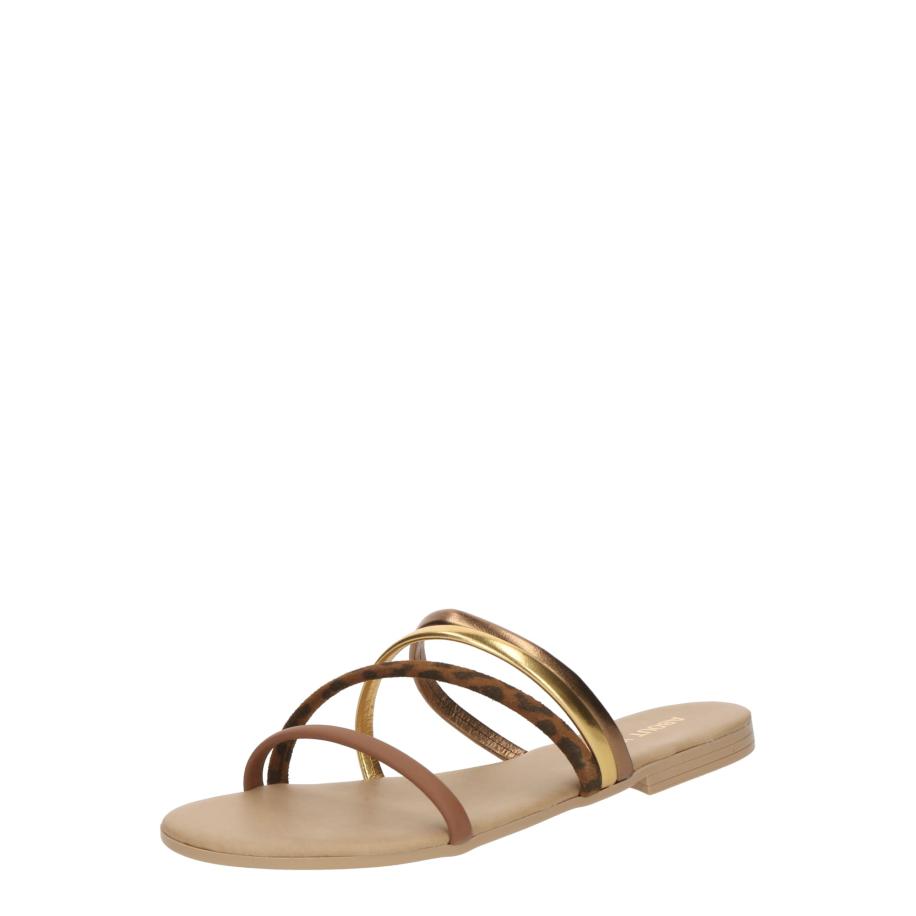 ABOUT YOU ABOUT YOU Muiltjes Pia cognac / brons / zilver -