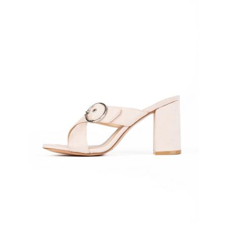 Celena Celena Muiltjes Chene nude / zilver