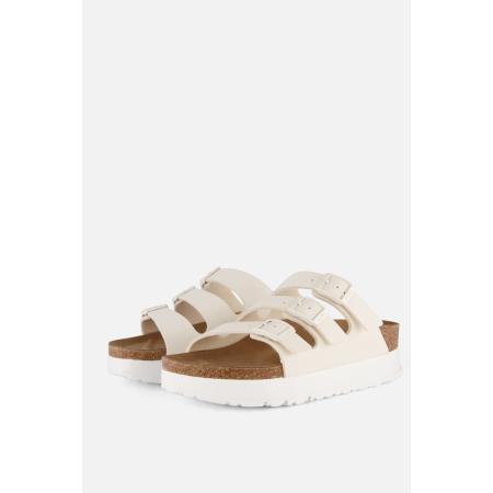 Papillio Birkenstock Florida Slippers wit