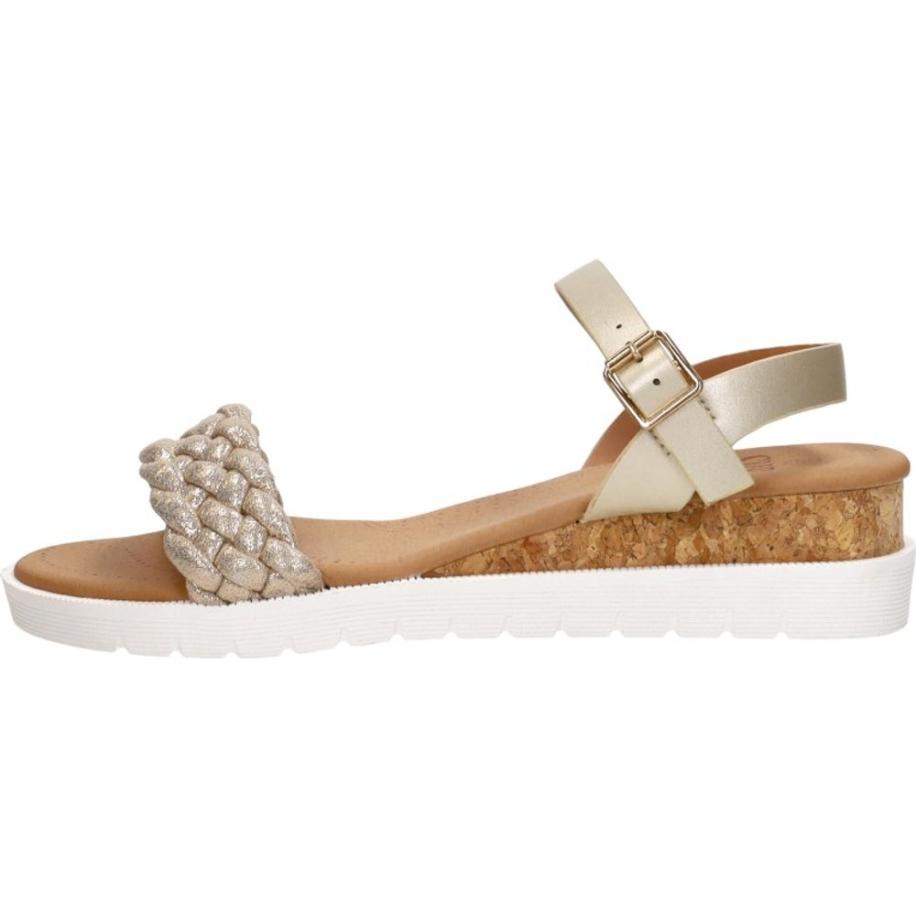 Sub55 - Sandalen Hak Goud