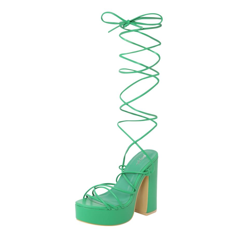 Nasty Gal Nasty Gal Sandaal groen -