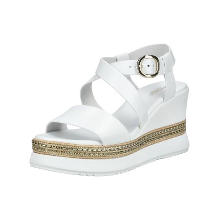 Nero Giardini Nero Giardini Sandalen met riem beige / goud / wit