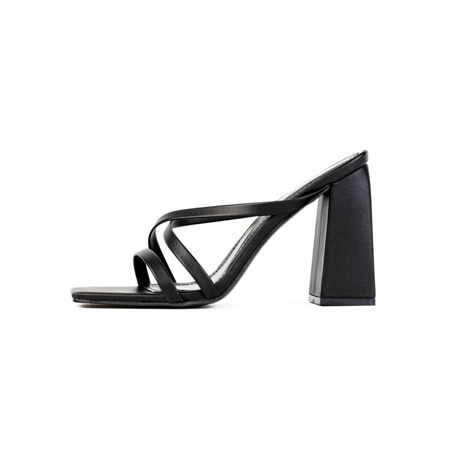 Celena Celena Muiltjes Cybill zwart -