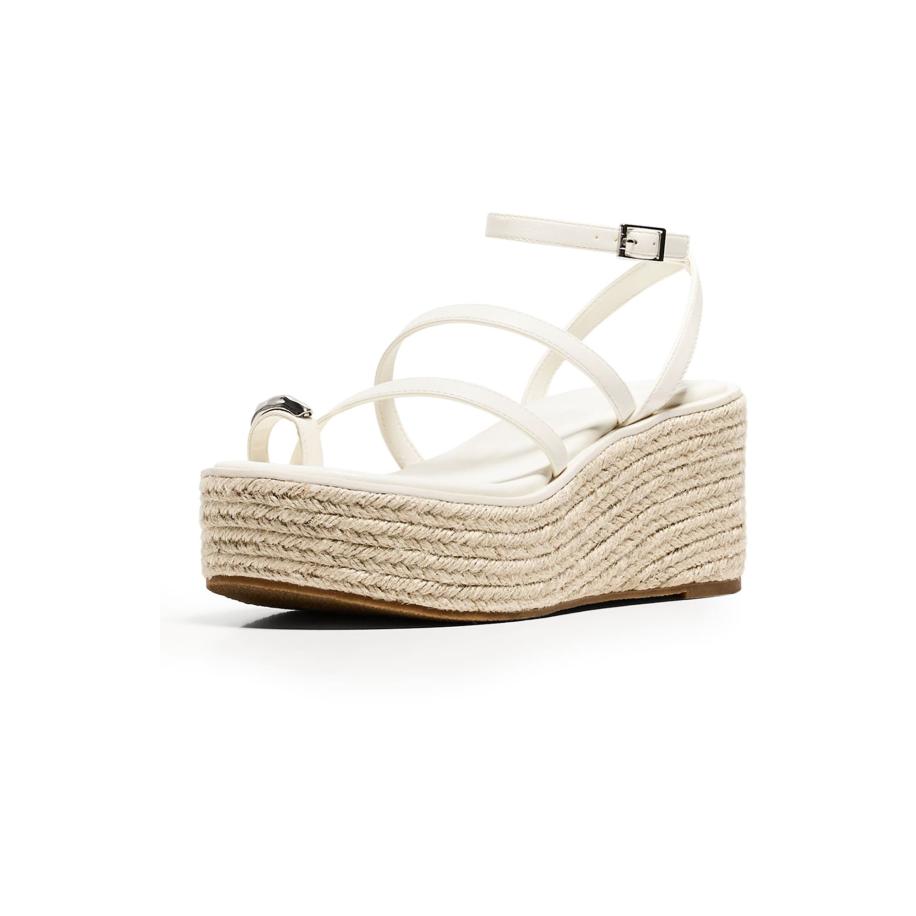 Bershka Bershka Teenslipper wit -