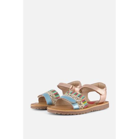 Shoesme Animal Sandalen roze Leer