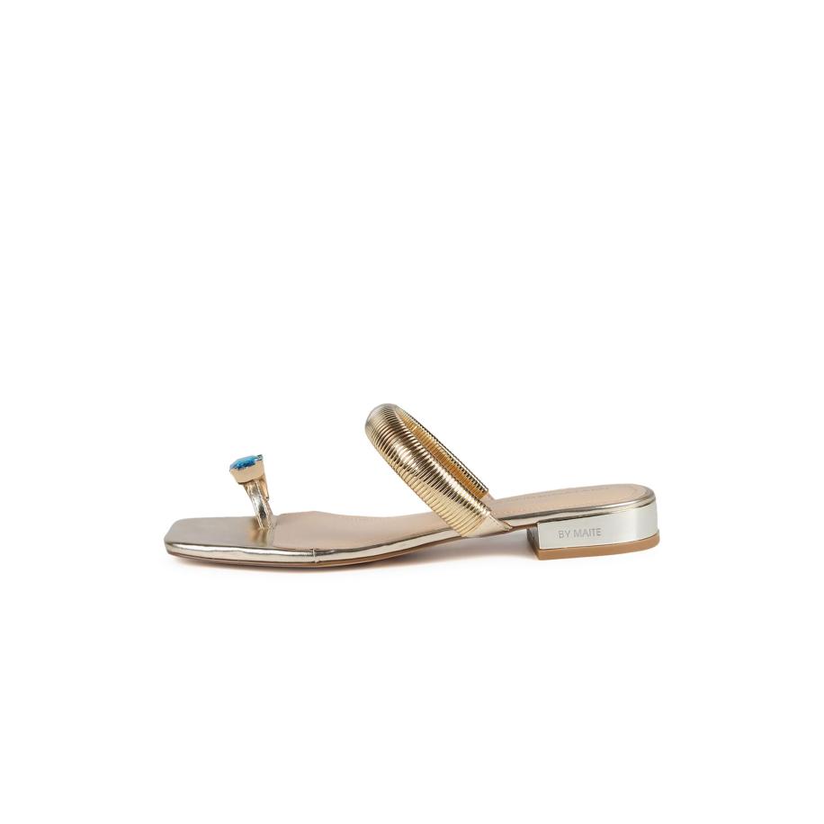 Lola Casademunt Lola Casademunt Sandaal goud -