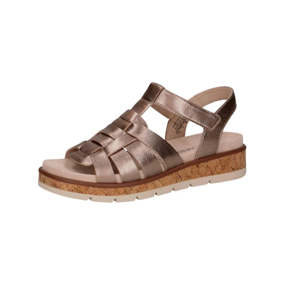 Caprice CAPRICE Sandalen met riem taupe -